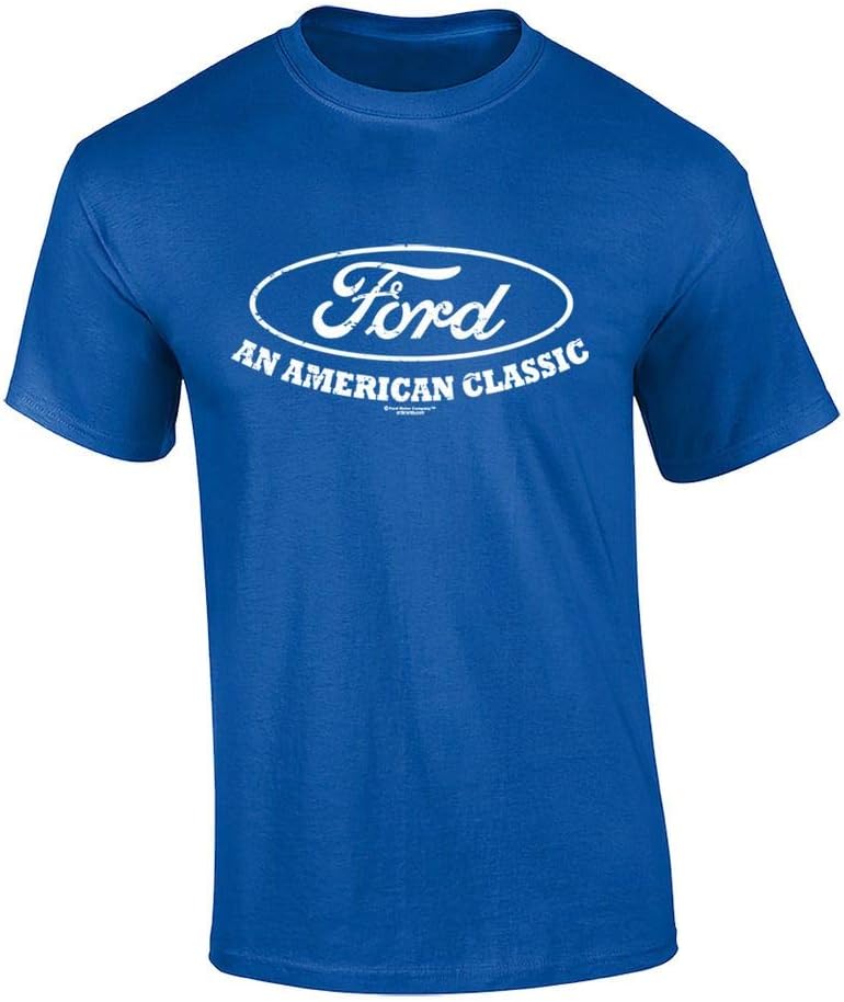 Ford Logo T-Shirt American Classic Car Shirt Motor Company Car